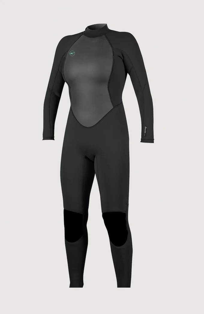 WOMEN REACTOR-2 5/3MM BACK ZIP FULL WETSUIT | BLACK