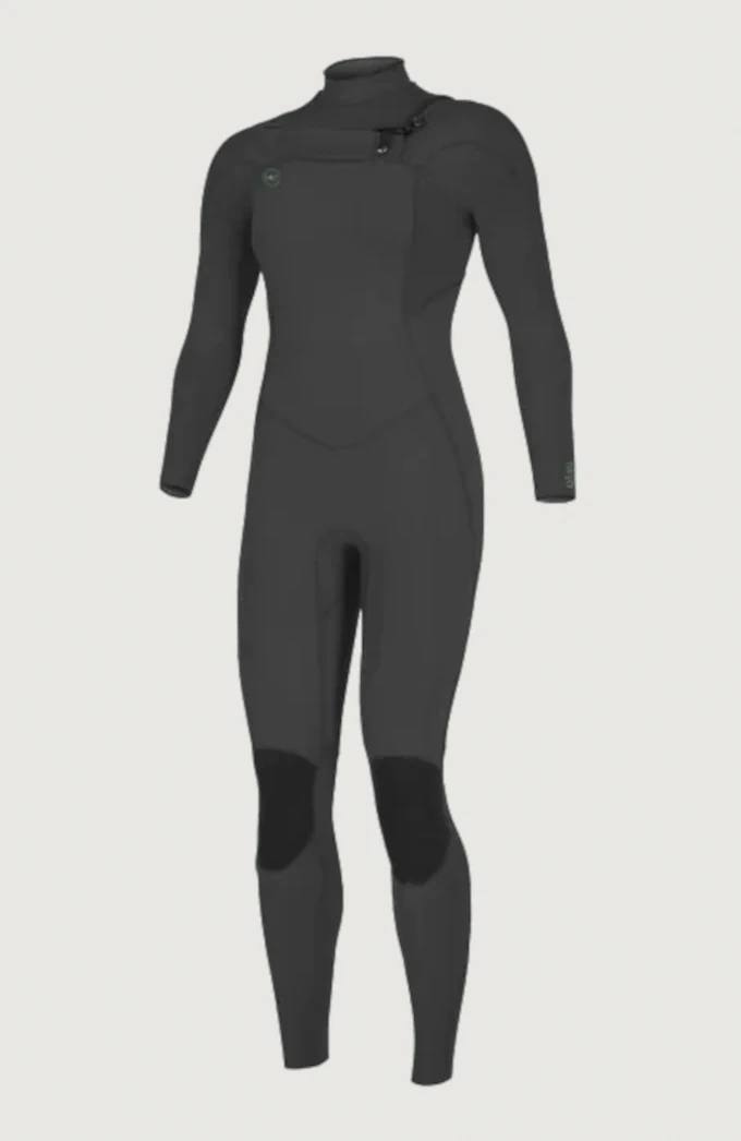 WOMEN REACTOR-2 5/3MM BACK ZIP FULL WETSUIT | BLACK