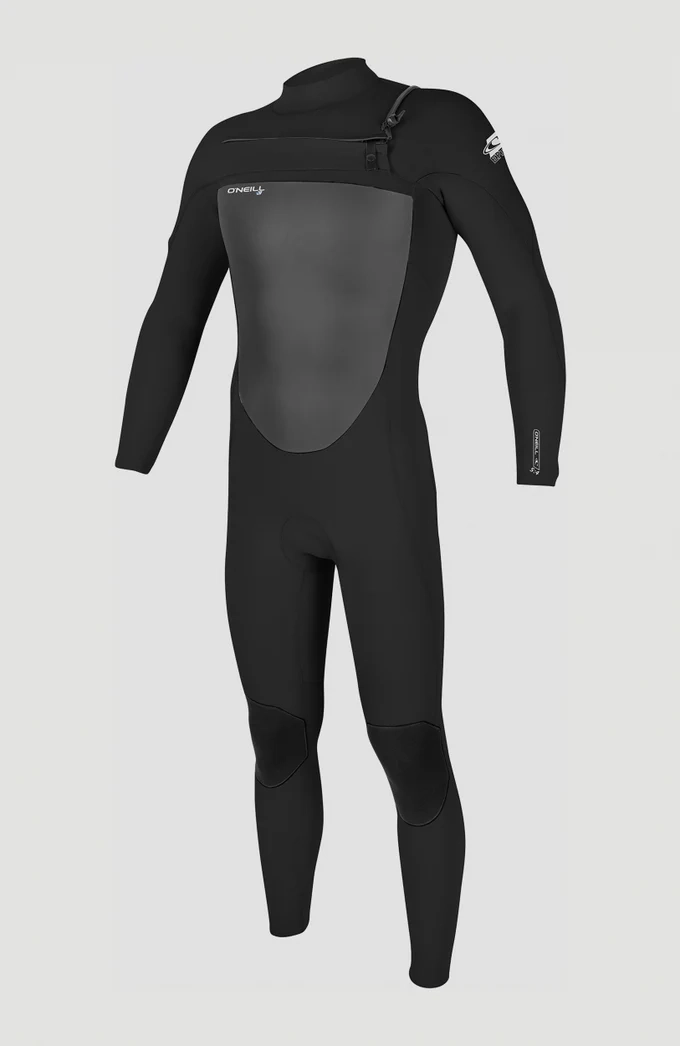 MEN EPIC 5/4 CHEST ZIP FULL WETSUIT | BLACK